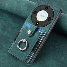 Funda Silicona Goma de Cuero Carcasa SD1 para Huawei Honor X9a 5G Verde