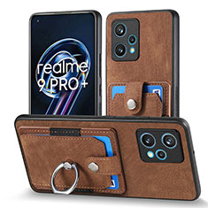 Funda Silicona Goma de Cuero Carcasa SD1 para Realme 9 4G Marron