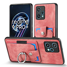 Funda Silicona Goma de Cuero Carcasa SD1 para Realme 9 4G Rosa