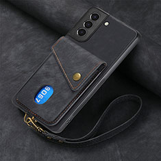 Funda Silicona Goma de Cuero Carcasa SD1 para Samsung Galaxy S24 Plus 5G Negro