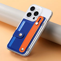 Funda Silicona Goma de Cuero Carcasa SD19 para Apple iPhone 14 Pro Max Azul