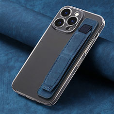 Funda Silicona Goma de Cuero Carcasa SD2 para Apple iPhone 14 Pro Max Azul