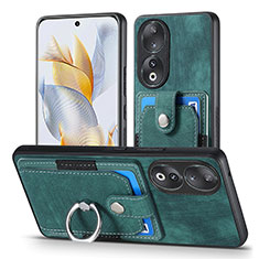 Funda Silicona Goma de Cuero Carcasa SD2 para Huawei Honor 90 5G Verde