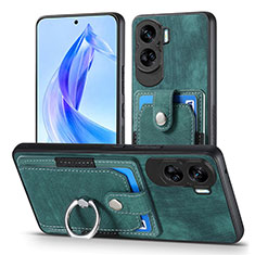 Funda Silicona Goma de Cuero Carcasa SD2 para Huawei Honor 90 Lite 5G Verde