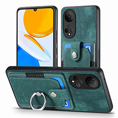 Funda Silicona Goma de Cuero Carcasa SD2 para Huawei Honor X7 Verde