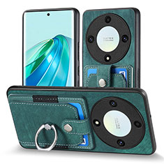 Funda Silicona Goma de Cuero Carcasa SD2 para Huawei Honor X9a 5G Verde