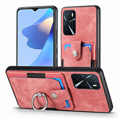 Funda Silicona Goma de Cuero Carcasa SD2 para Oppo A16 Rosa