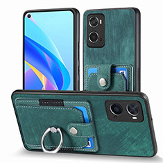 Funda Silicona Goma de Cuero Carcasa SD2 para Oppo A36 Verde