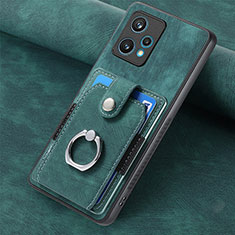 Funda Silicona Goma de Cuero Carcasa SD2 para Realme 9 Pro+ Plus 5G Verde