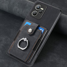 Funda Silicona Goma de Cuero Carcasa SD2 para Realme Narzo 50A Prime Negro