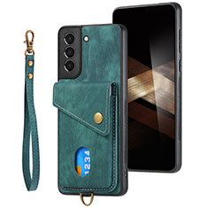 Funda Silicona Goma de Cuero Carcasa SD2 para Samsung Galaxy S25 Plus 5G Verde