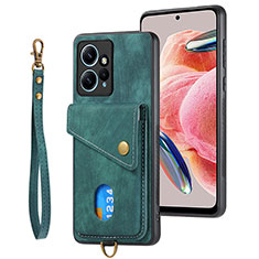 Funda Silicona Goma de Cuero Carcasa SD2 para Xiaomi Redmi Note 12 4G Verde