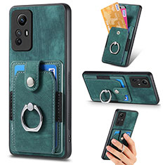 Funda Silicona Goma de Cuero Carcasa SD2 para Xiaomi Redmi Note 12S Verde