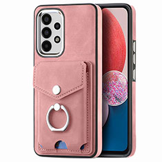 Funda Silicona Goma de Cuero Carcasa SD3 para Samsung Galaxy A13 4G Rosa