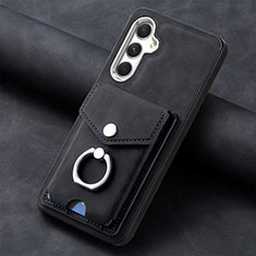 Funda Silicona Goma de Cuero Carcasa SD3 para Samsung Galaxy A14 4G Negro