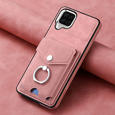 Funda Silicona Goma de Cuero Carcasa SD3 para Samsung Galaxy A22 4G Rosa