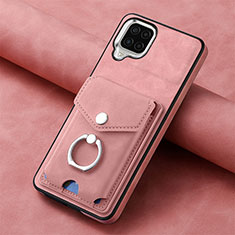 Funda Silicona Goma de Cuero Carcasa SD3 para Samsung Galaxy F12 Rosa