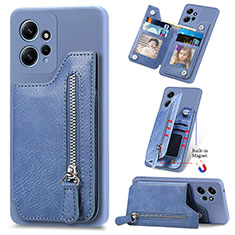 Funda Silicona Goma de Cuero Carcasa SD3 para Xiaomi Redmi Note 12 4G Azul