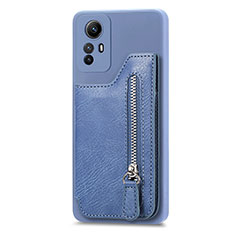 Funda Silicona Goma de Cuero Carcasa SD3 para Xiaomi Redmi Note 12S Azul