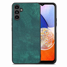 Funda Silicona Goma de Cuero Carcasa SD5 para Samsung Galaxy A14 4G Verde