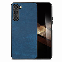 Funda Silicona Goma de Cuero Carcasa SD8 para Samsung Galaxy S24 5G Azul