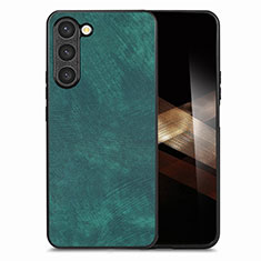 Funda Silicona Goma de Cuero Carcasa SD8 para Samsung Galaxy S25 Plus 5G Verde