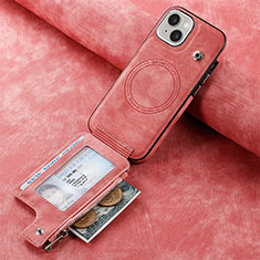 Funda Silicona Goma de Cuero Carcasa SD9 para Apple iPhone 14 Plus Rosa