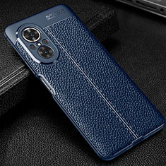 Funda Silicona Goma de Cuero Carcasa WL1 para Huawei Honor 50 SE 5G Azul