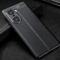 Funda Silicona Goma de Cuero Carcasa WL1 para Huawei Honor 60 5G Negro