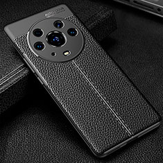 Funda Silicona Goma de Cuero Carcasa WL1 para Huawei Honor Magic3 Pro 5G Negro