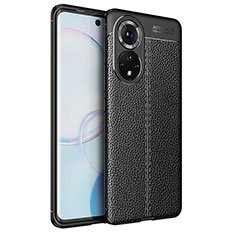 Funda Silicona Goma de Cuero Carcasa WL1 para Huawei Nova 9 Negro