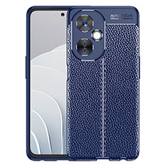 Funda Silicona Goma de Cuero Carcasa WL1 para OnePlus Nord CE 3 5G Azul