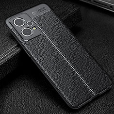 Funda Silicona Goma de Cuero Carcasa WL1 para Realme 9 4G Negro