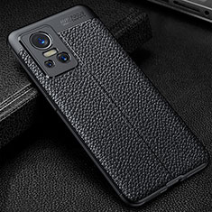 Funda Silicona Goma de Cuero Carcasa WL1 para Realme GT Neo3 5G Negro