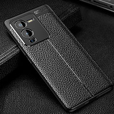 Funda Silicona Goma de Cuero Carcasa WL1 para Vivo V25 Pro 5G Negro