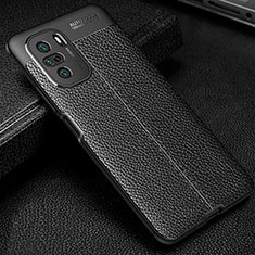 Funda Silicona Goma de Cuero Carcasa WL1 para Xiaomi Mi 11X 5G Negro