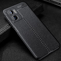 Funda Silicona Goma de Cuero Carcasa WL1 para Xiaomi Redmi 11 Prime 5G Negro