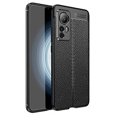 Funda Silicona Goma de Cuero Carcasa WL1 para Xiaomi Redmi K50 Ultra 5G Negro