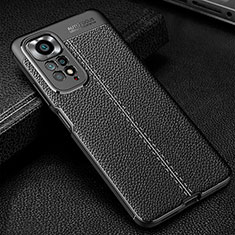 Funda Silicona Goma de Cuero Carcasa WL1 para Xiaomi Redmi Note 11S 4G Negro