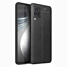 Funda Silicona Goma de Cuero Carcasa WL2 para Vivo iQOO 7 Legend 5G Negro