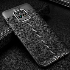 Funda Silicona Goma de Cuero Carcasa WL2 para Xiaomi Redmi 10X Pro 5G Negro