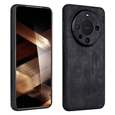 Funda Silicona Goma de Cuero Carcasa YZ1 para Huawei Mate 60 Pro Negro