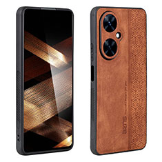 Funda Silicona Goma de Cuero Carcasa YZ1 para Huawei Nova 11i Marron