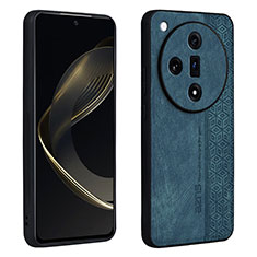 Funda Silicona Goma de Cuero Carcasa YZ1 para Oppo Find X7 5G Verde