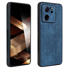 Funda Silicona Goma de Cuero Carcasa YZ1 para Xiaomi Mi 13T 5G Azul