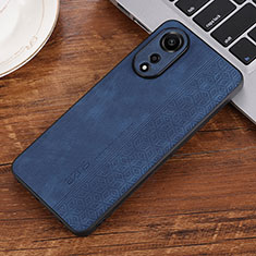 Funda Silicona Goma de Cuero Carcasa YZ2 para Oppo A78 4G Azul