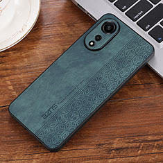 Funda Silicona Goma de Cuero Carcasa YZ2 para Oppo A78 4G Verde