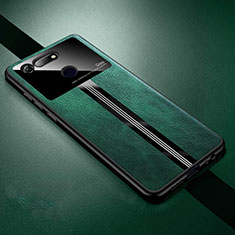 Funda Silicona Goma de Cuero Carcasa Z01 para Huawei Honor V20 Verde