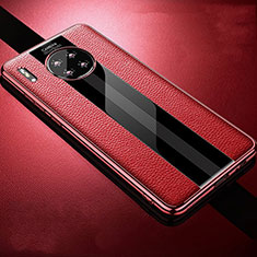 Funda Silicona Goma de Cuero Carcasa Z01 para Huawei Mate 30 Rojo