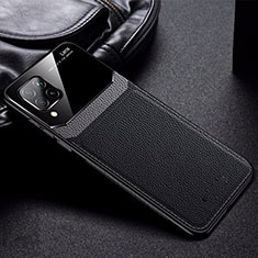 Funda Silicona Goma de Cuero Carcasa Z01 para Huawei Nova 6 SE Negro